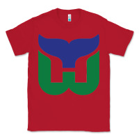 Red vintage hartford hockey   retro whalers Classic Tee - tuanDangUi