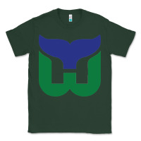 Sports Green vintage hartford hockey   retro whalers Classic Tee - tuanDangUi