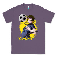 Lavender blue lock meguru bachira 1 Classic Tee - tuanDangUi