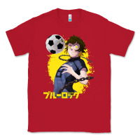 Red blue lock meguru bachira 1 Classic Tee - tuanDangUi