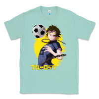 Seafoam blue lock meguru bachira 1 Classic Tee - tuanDangUi