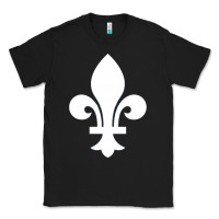 Black vintage quebec hockey   retro nordiques fleur de lis Classic Tee - tuanDangUi