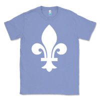 Colony Blue vintage quebec hockey   retro nordiques fleur de lis Classic Tee - tuanDangUi