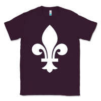 Plum vintage quebec hockey   retro nordiques fleur de lis Classic Tee - tuanDangUi