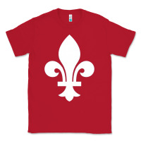 Red vintage quebec hockey   retro nordiques fleur de lis Classic Tee - tuanDangUi