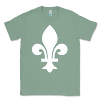 Sage vintage quebec hockey   retro nordiques fleur de lis Classic Tee - tuanDangUi