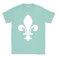 Seafoam vintage quebec hockey   retro nordiques fleur de lis Classic Tee - tuanDangUi