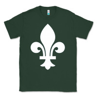 Sports Green vintage quebec hockey   retro nordiques fleur de lis Classic Tee - tuanDangUi