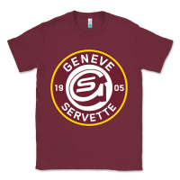 Burgundy geneve servette hc swiss ice hockey sports fans gshc geneva switzerlan Classic Tee - tuanDangUi