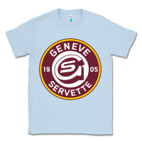 Dusty Blue geneve servette hc swiss ice hockey sports fans gshc geneva switzerlan Classic Tee - tuanDangUi