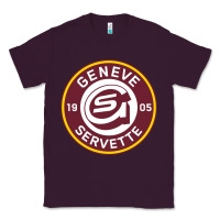 Plum geneve servette hc swiss ice hockey sports fans gshc geneva switzerlan Classic Tee - tuanDangUi