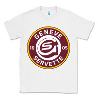 White geneve servette hc swiss ice hockey sports fans gshc geneva switzerlan Classic Tee - tuanDangUi