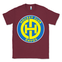 Burgundy hc davos swiss ice hockey sports fans Classic Tee - tuanDangUi