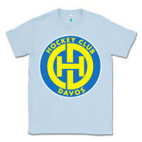 Dusty Blue hc davos swiss ice hockey sports fans Classic Tee - tuanDangUi