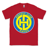 Red hc davos swiss ice hockey sports fans Classic Tee - tuanDangUi