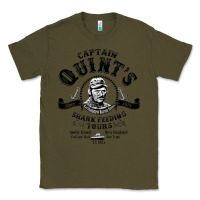 Army Green quints shark feeding tours Classic Tee - tuanDangUi