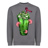 Storm Western Cactus Cold Frappe Heavyweight Sweatshirt - FaDigitalArtStudio