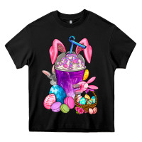 Black Happy Easter coffee cup Heavy Core Tee - NancyCooperArtShop