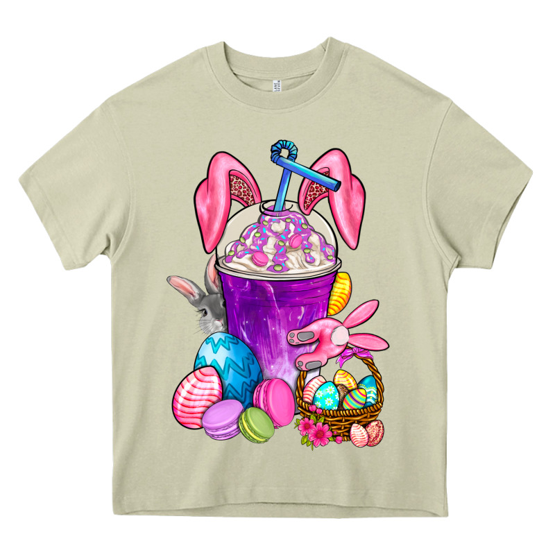 Happy Easter Coffee Cup Heavy Core Tee by NancyCooperArtShop | Teevron
