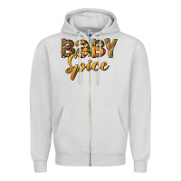 Dove Grey baby spice Zipper Hoodie - BundleAndBundleShop