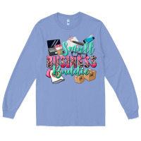 Colony Blue small business baddie Long Sleeve Tee - CowGirlArtShop