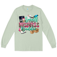 Matcha small business baddie Long Sleeve Tee - CowGirlArtShop