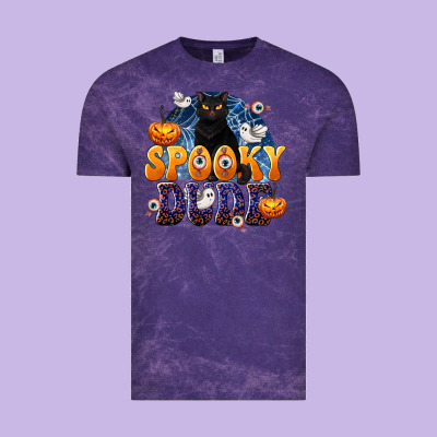 Spooky Dude Vintage Tee Designed By Texasbilliewilder