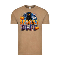 Vintage Coffee Spooky Dude Vintage Tee - texasbilliewilder