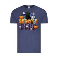 Vintage Denim Spooky Dude Vintage Tee - texasbilliewilder