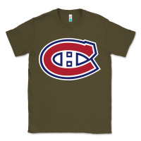 Army Green the canadiens Classic Tee - tuanDangUi