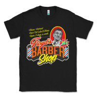 Black floyd's barbershop Classic Tee - tuanDangUi