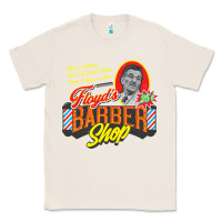 Natural floyd's barbershop Classic Tee - tuanDangUi