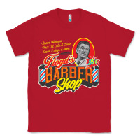 Red floyd's barbershop Classic Tee - tuanDangUi