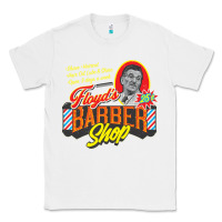 White floyd's barbershop Classic Tee - tuanDangUi