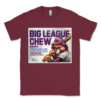 Burgundy big league chew Classic Tee - tuanDangUi