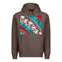 Coffee baseball and gemstone tumbler Premium Hoodie - BundleAndBundleShop