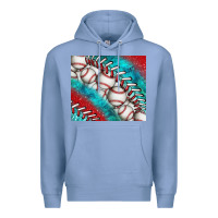 Colony Blue baseball and gemstone tumbler Premium Hoodie - BundleAndBundleShop