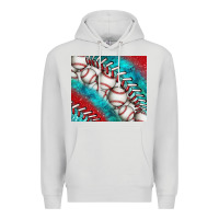Dove Grey baseball and gemstone tumbler Premium Hoodie - BundleAndBundleShop