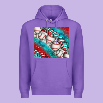 Baseball And Gemstone Tumbler Premium Hoodie Designed By Bundleandbundleshop
