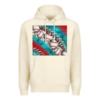 Sandshell baseball and gemstone tumbler Premium Hoodie - BundleAndBundleShop