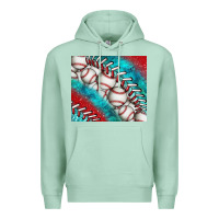 Seafoam baseball and gemstone tumbler Premium Hoodie - BundleAndBundleShop