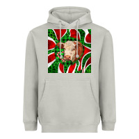 Moon Dust christmas hereford cow face Heavyweight Hoodie - LillyAllenDesigns