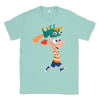 Seafoam phineas and perry Classic Tee - tuanDangUi