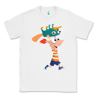 White phineas and perry Classic Tee - tuanDangUi