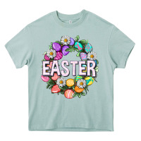 Arona Easter with eggs and daisy Heavy Core Tee - NancyCooperArtShop