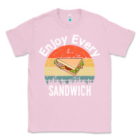 Bubblegum Pink enjoy every sandwich   sandwich gift   sandwich lover   funny gift ide Classic Tee - tuanDangUi