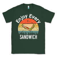 Sports Green enjoy every sandwich   sandwich gift   sandwich lover   funny gift ide Classic Tee - tuanDangUi