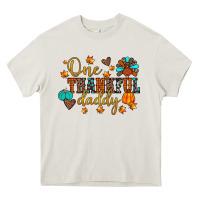 Cream one thankful daddy Heavy Core Tee - JahusDesignShop