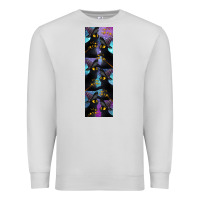 Dove Grey Black Cat Halloween Premium Sweatshirt - LillyAllenDesigns