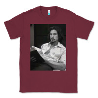 Burgundy adam driver 40 Classic Tee - tuanDangUi